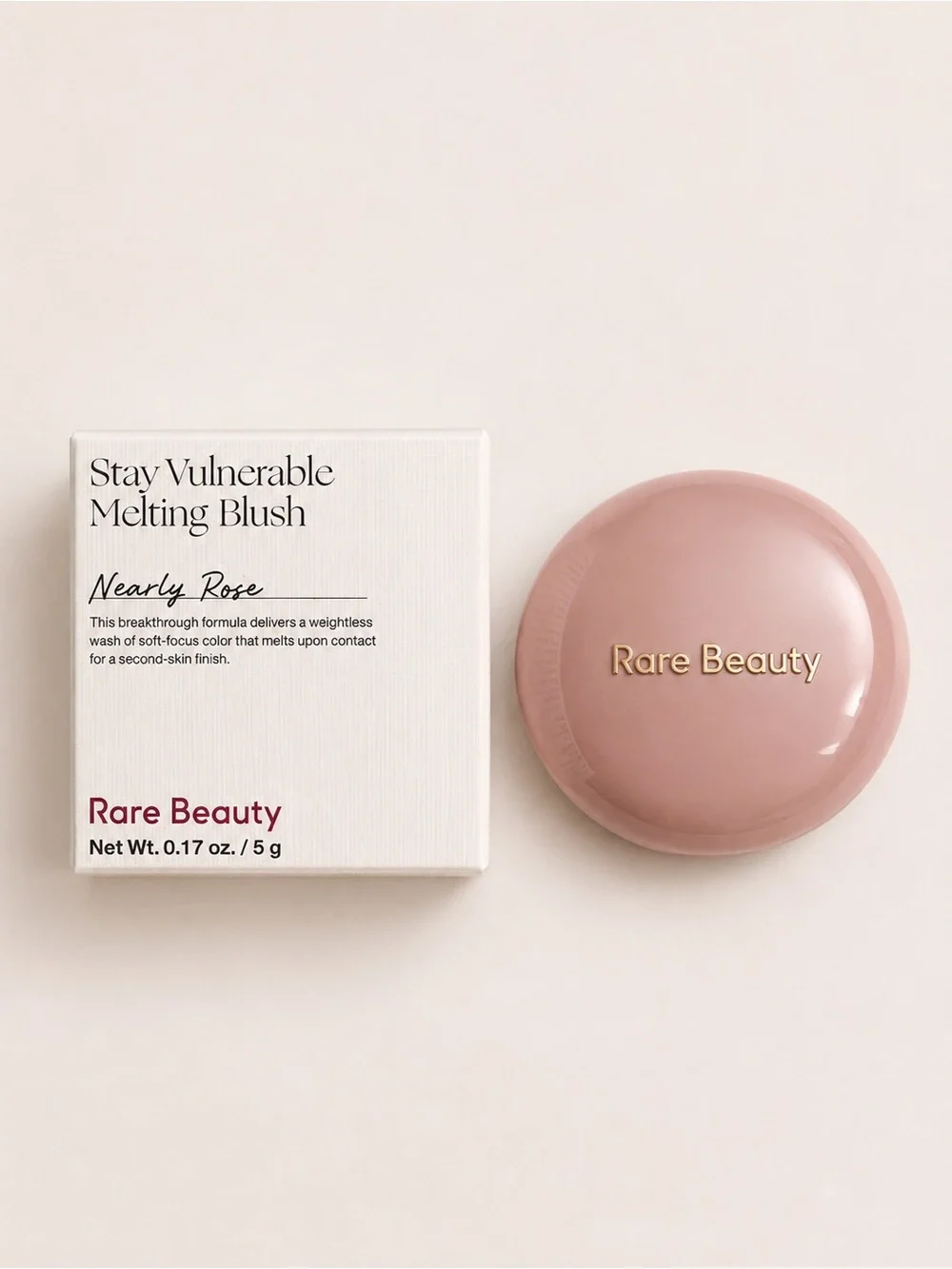 Rare Beauty Melting Blush — Nearly Rose